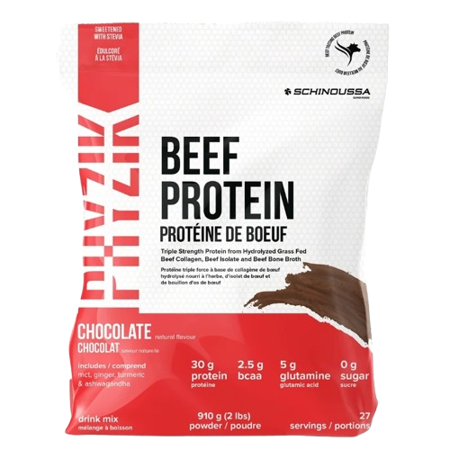 Schinoussa Superfoods Hydrolyzed Beef Protein, 908g Chocolate