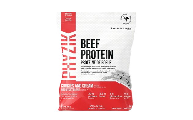 Schinoussa Superfoods Hydrolyzed Beef Protein, 908g Cookies & Cream