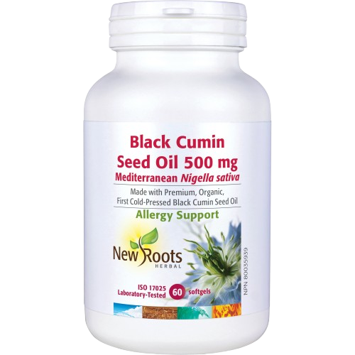 New Roots Black Cumin Seed Oil Softgels