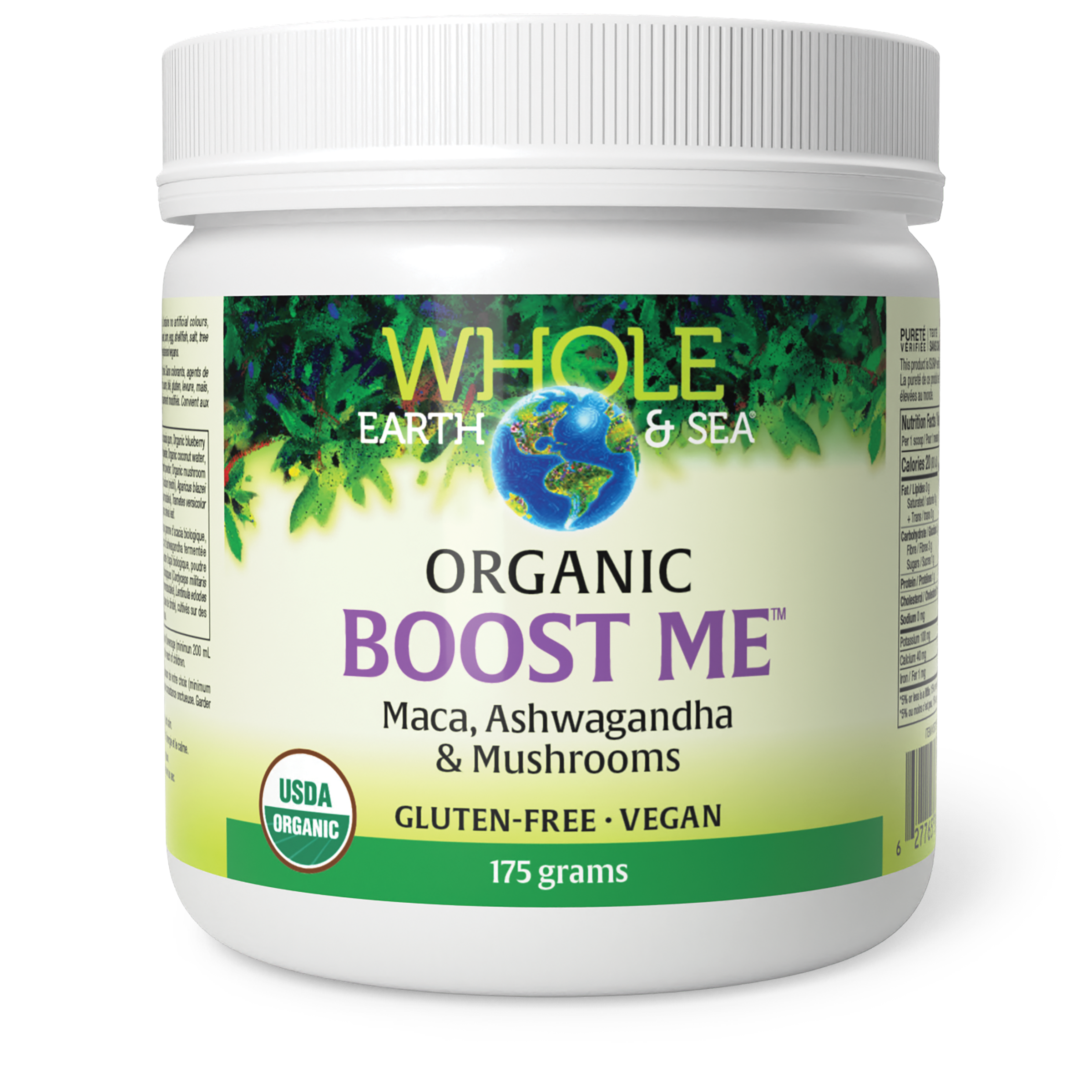 Whole Earth & Sea Organic Boost Me, 175g