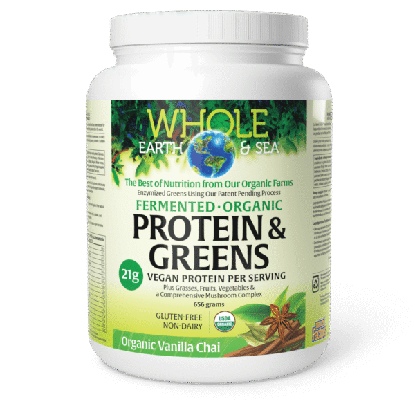 Whole Earth & Sea Protein & Greens - Vanilla Chai
