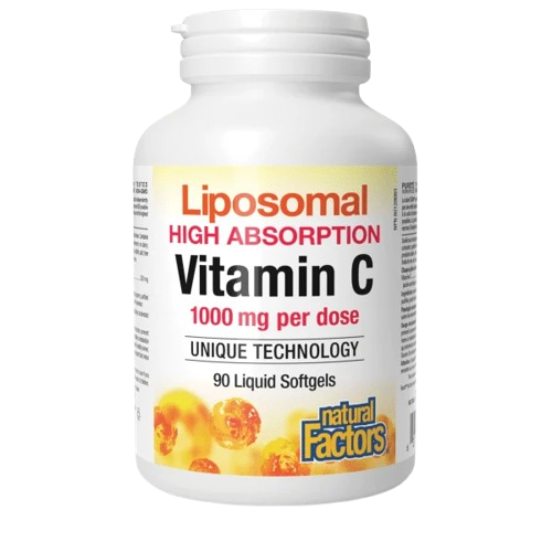 Natural Factors Liposomal Vitamin C 1000 mg, 90 Softgels