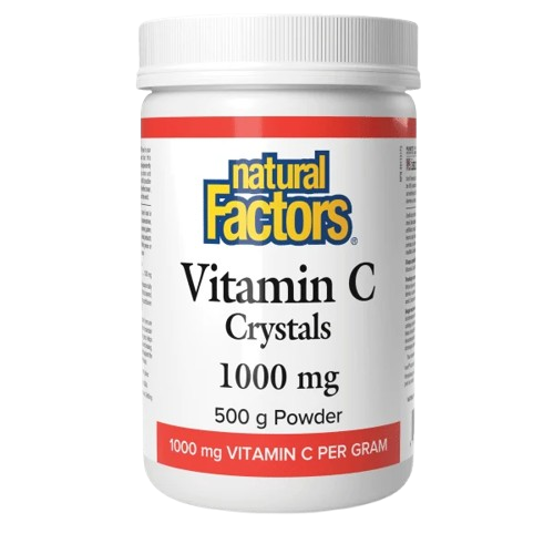 Natural Factors Vitamin C Crystals 1000 mg, 500g