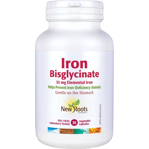 New Roots Iron Bisglycinate 35 mg