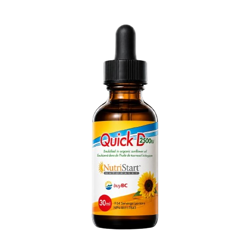 NutriStart Quick D 2500 IU – Liquid Vitamin D3, 30ml