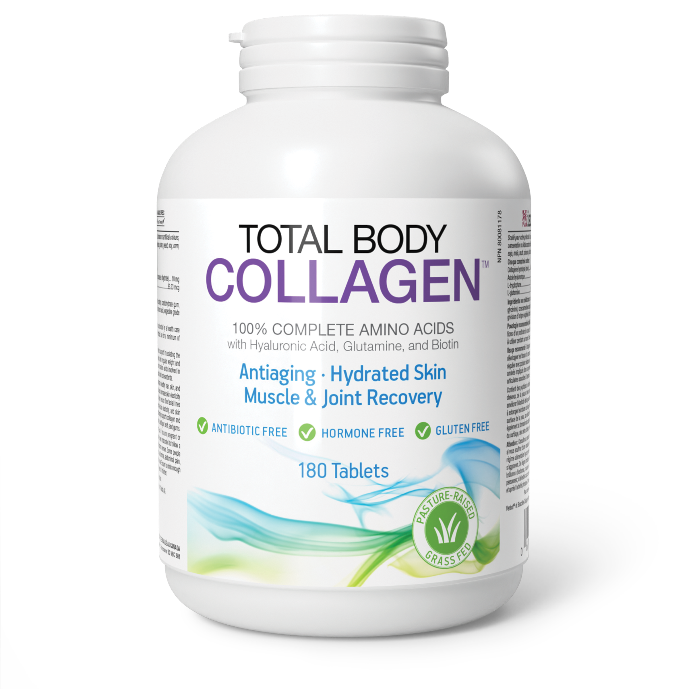 Natural Factors Total Body Collagen - 180 Tablets