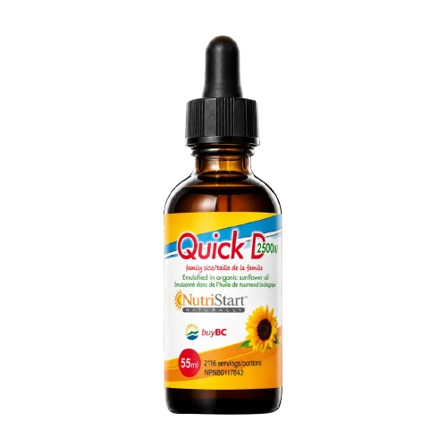 NutriStart Quick D 2500 IU – Liquid Vitamin D3, 55ml