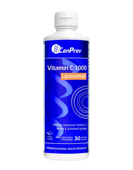 CanPrev Liposomal Vitamin C 1000 – Vanilla & Citrus, 450ml