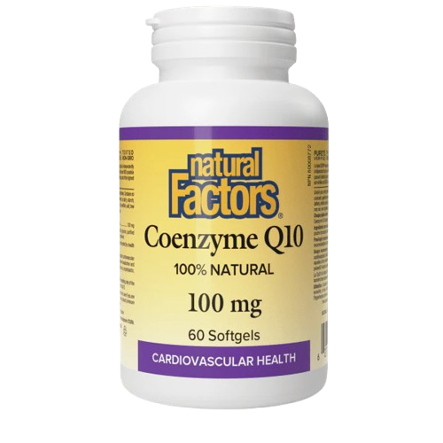Natural Factors Coenzyme Q10 100 mg