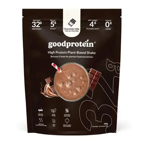 Good Protein High Protein Plant-Based Shake - Chocolate Milk, 940 Gram