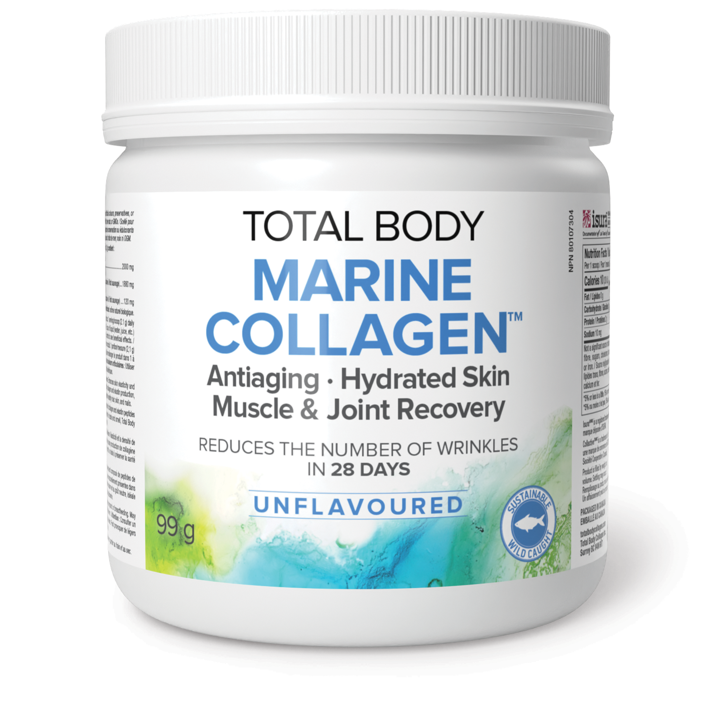 Natural Factors Total Body Marine Collagen - 99g