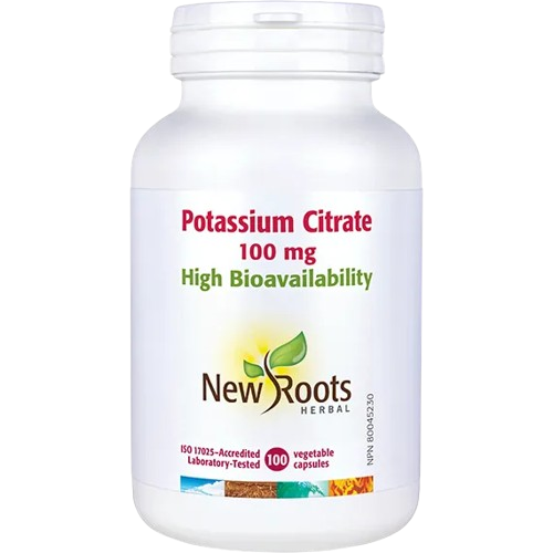 New Roots Potassium Citrate 100 mg