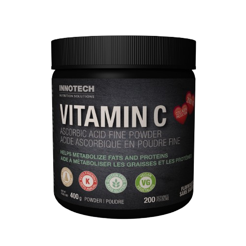 Innotech Vitamin C as Ascorbic Acid – Fine Powder 400 g