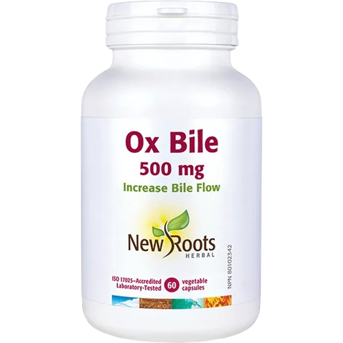 New Roots Ox Bile 500 mg