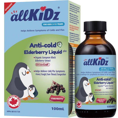 AllKidz Anti-Cold Elderberry Liquid