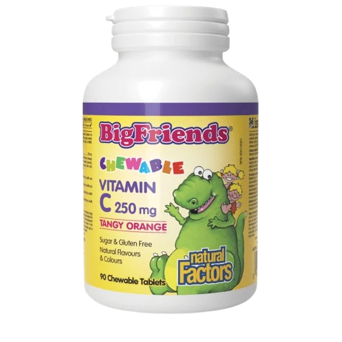 Natural Factors Big Friends Chewable Vitamin C 250 mg