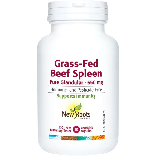 New Roots Pure Spleen Raw Glandular (650 mg)