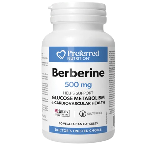 Preferred Nutrition Berberine 500 mg