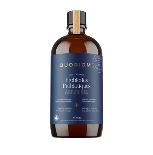 Quoriom+ Live Probiotics – Chaga Mushroom, 1000ml
