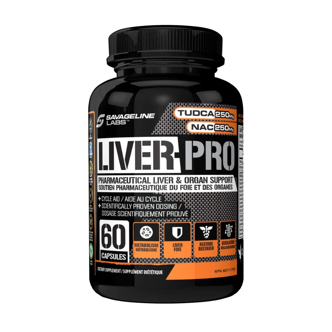 SavageLine Labs Liver-Pro, 60 caps