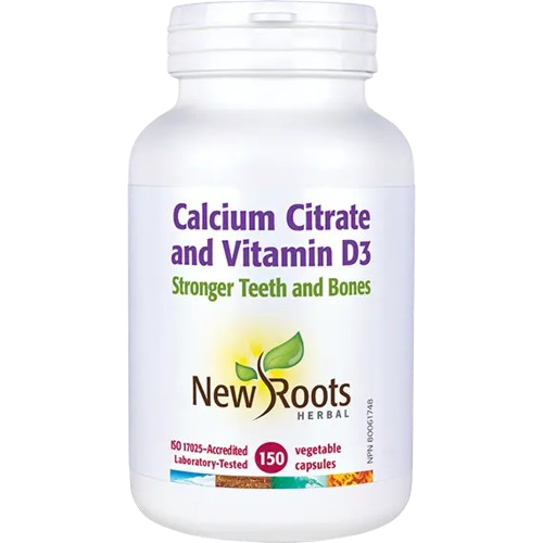 New Roots Calcium Citrate and Vitamin D
