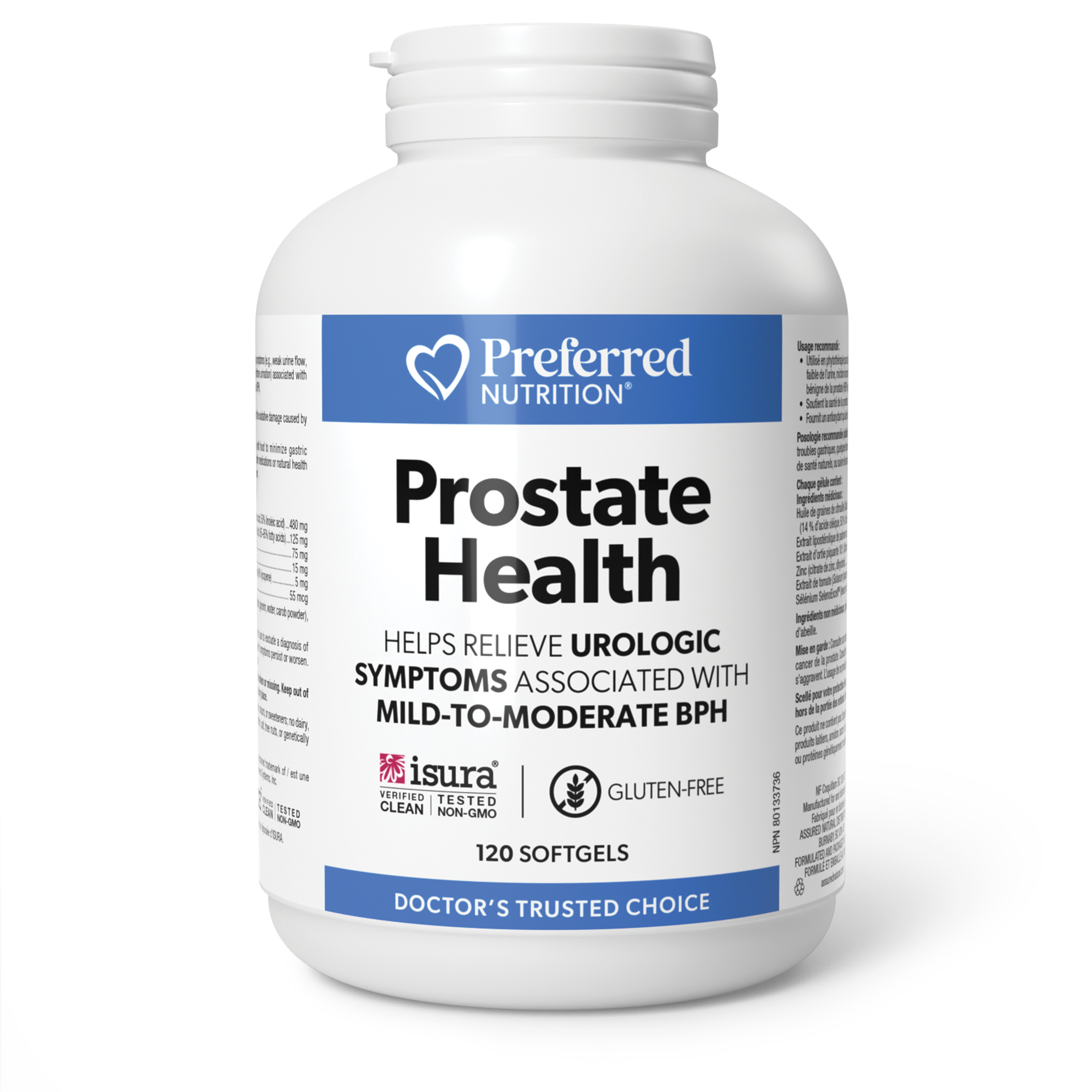 Preferred Nutrition Super Prostate Formula, 120 sgls