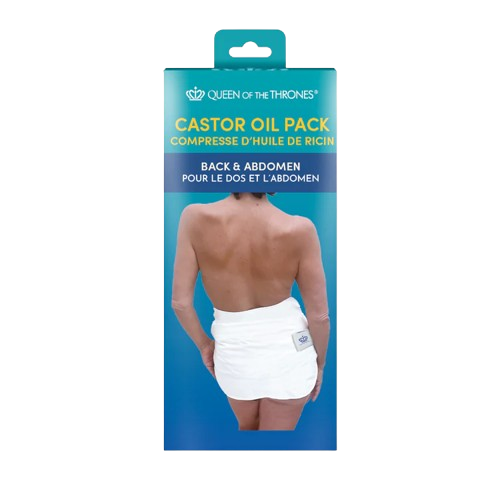 Queen of the Thrones Back and Abdomen Castor Oil Packs