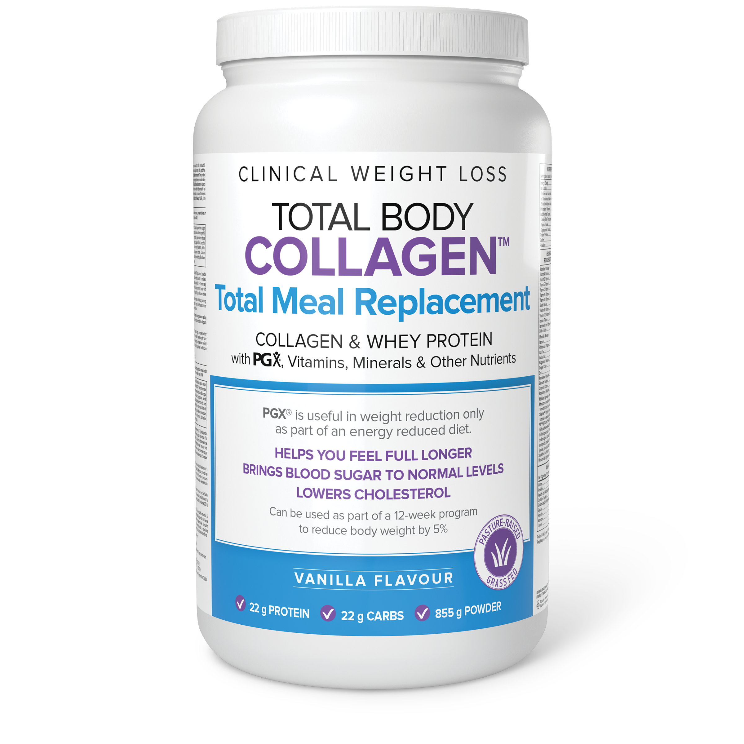 Total Body Collagen Total Meal Replacement, 855g, Vanilla