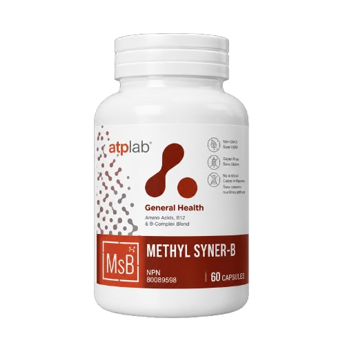 ATP Lab Methyl Syner-B – Active Methylated B Complex, 60 Capsules