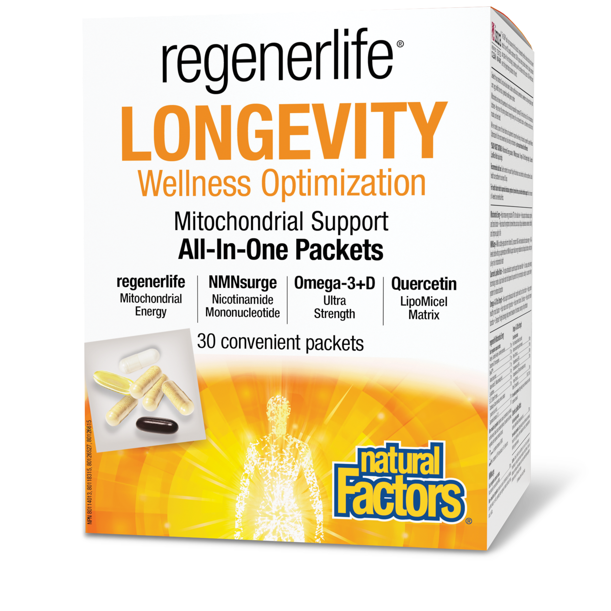 RegenerLife Longevity Mitochondrial Support Kit