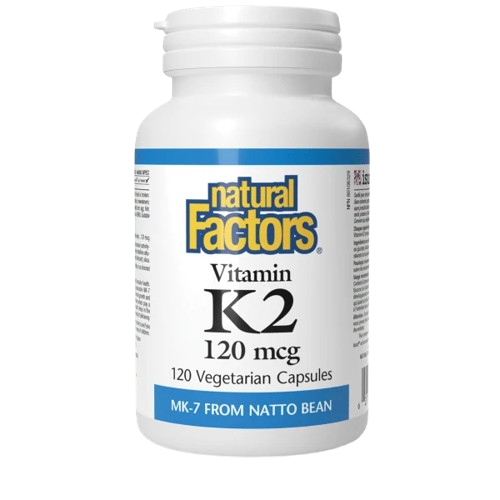 Natural Factors Vitamin K2 120 mcg, 120 VCaps