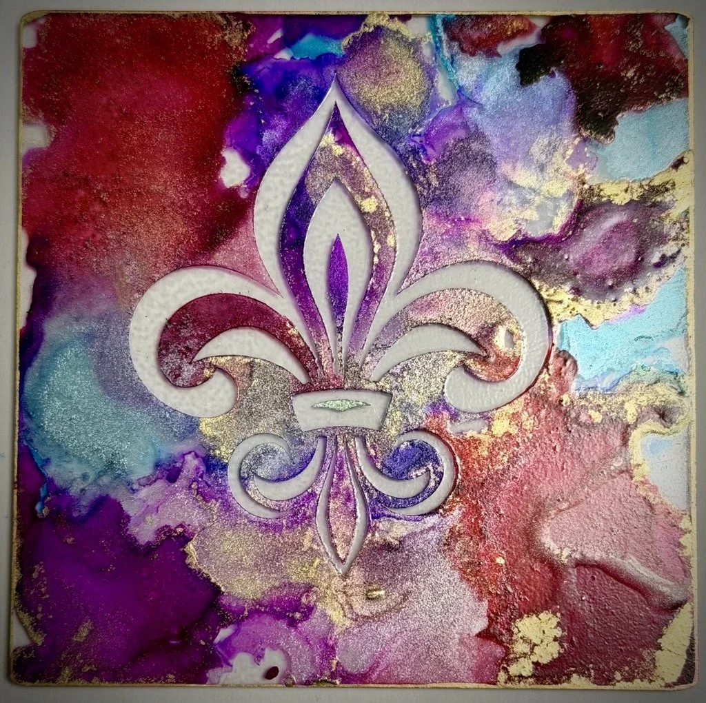 Alcohol Ink Painting