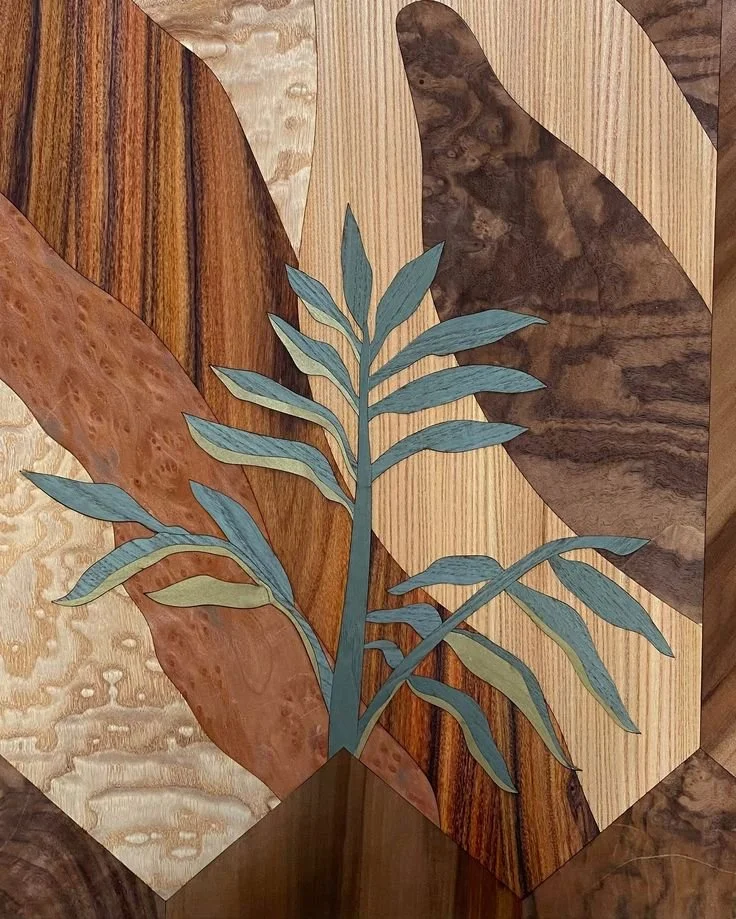 Wood Veneer Marquetry (2 Pt. Series)