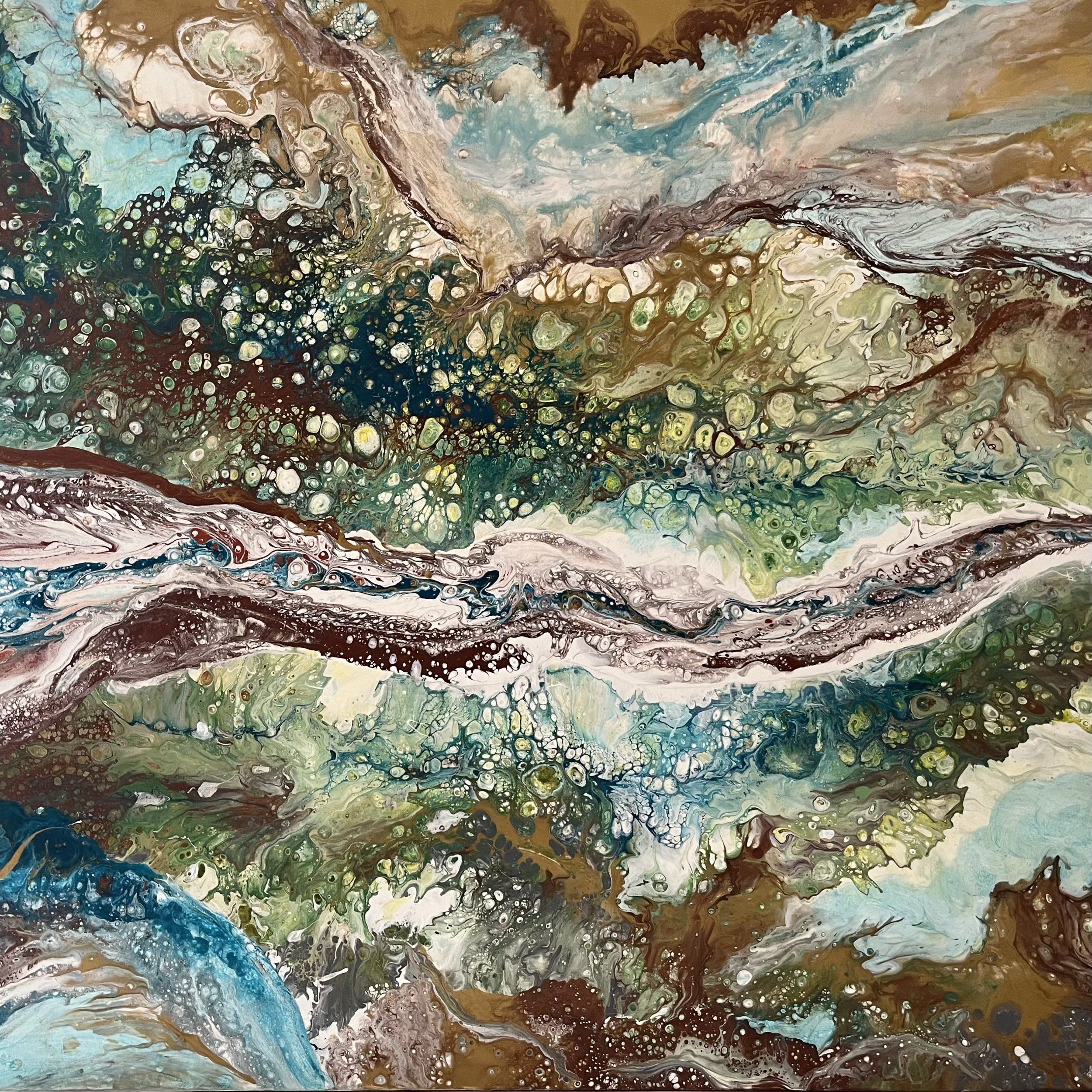 Acrylic Pour with Julie Majek