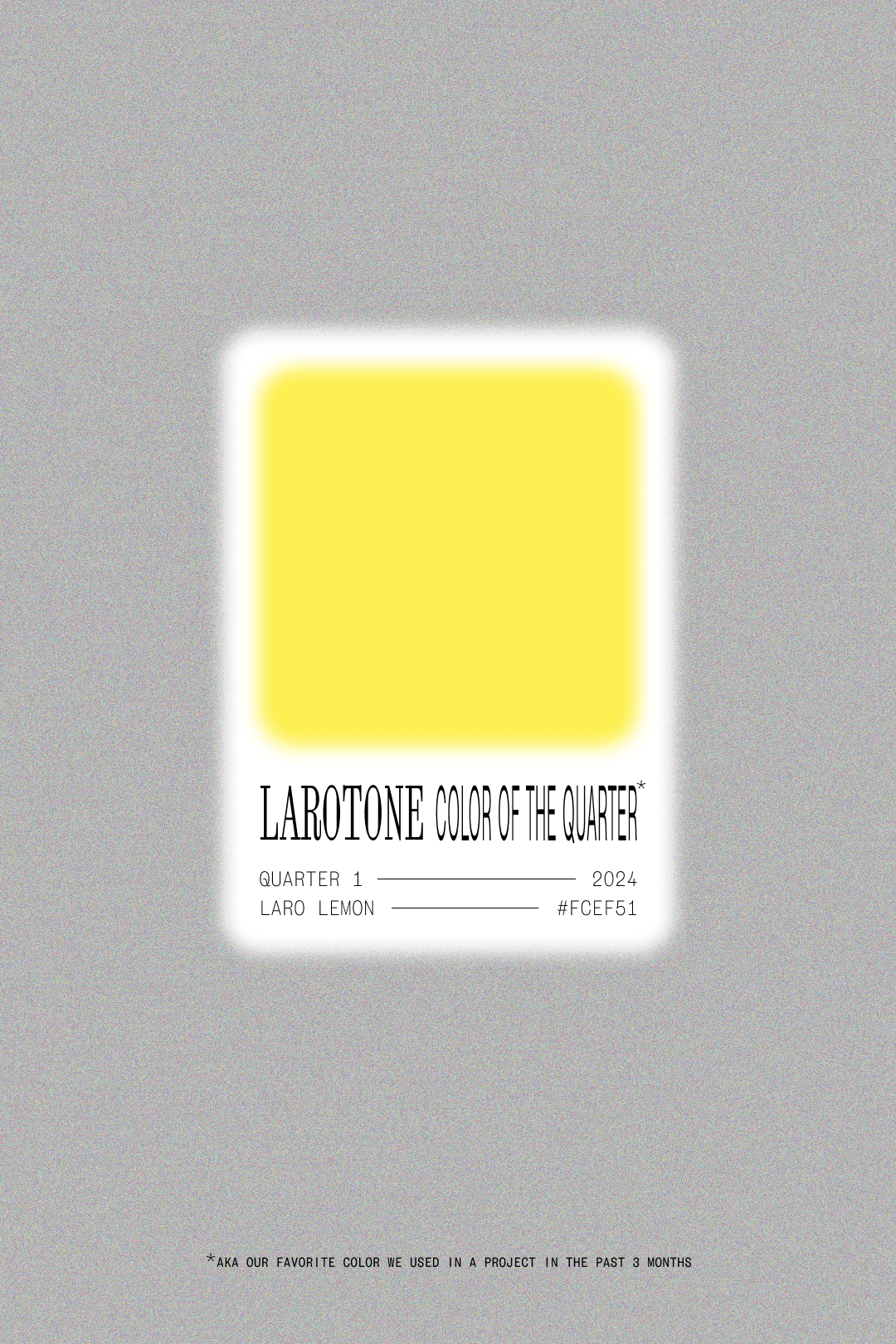 Larotone 2024 q1: color of the quarter