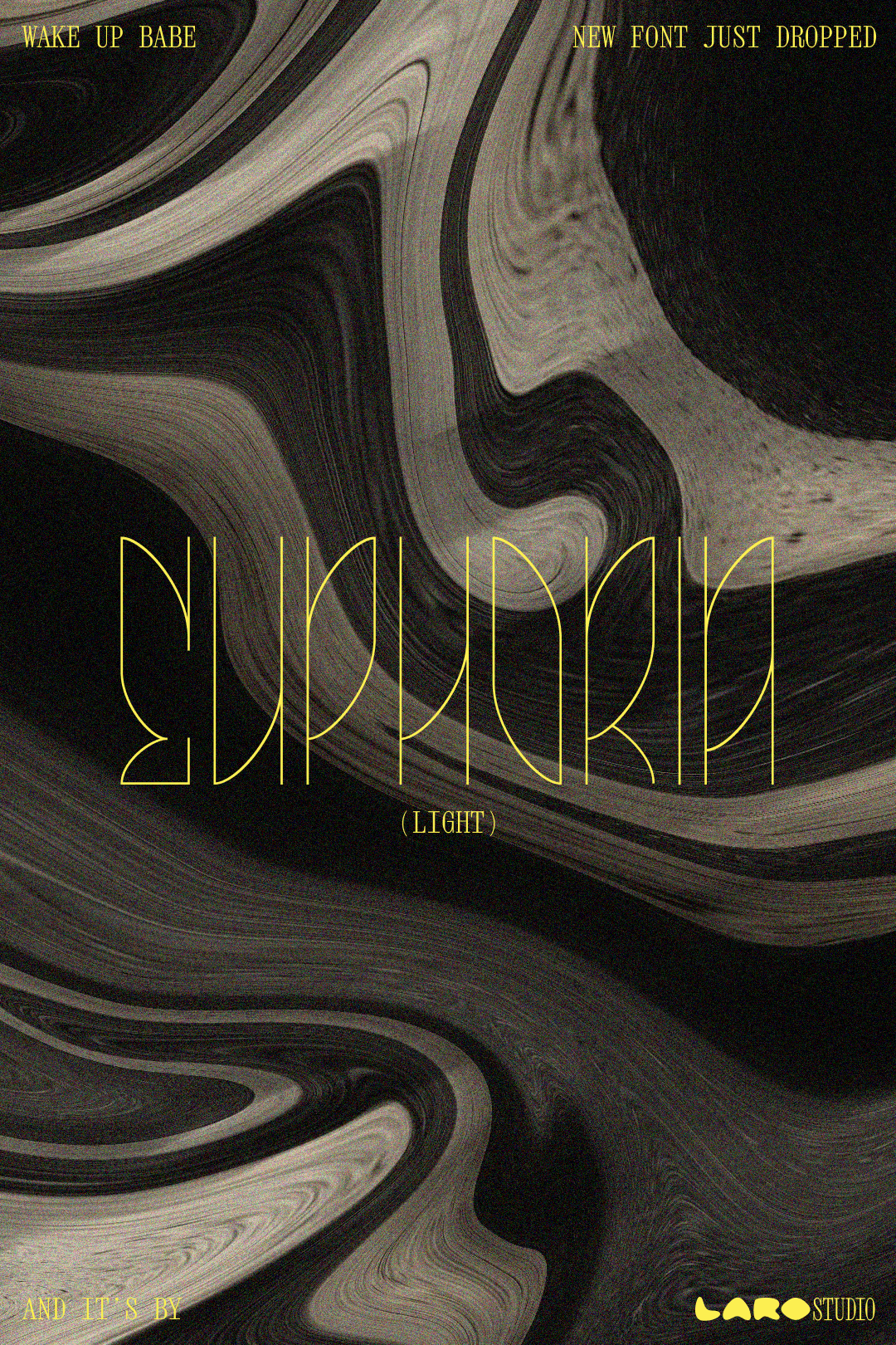 New font by LARO Studio!