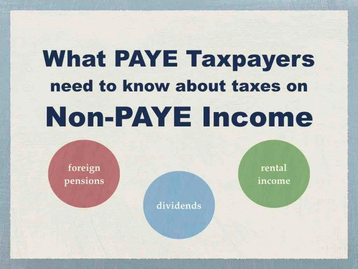 PAYE taxpayers must disclose any non-PAYE income they earn to Revenue by 31 October.