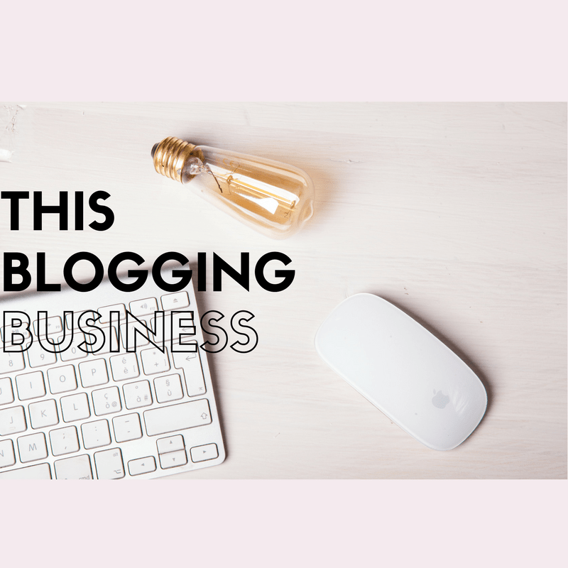 This Blogging Business