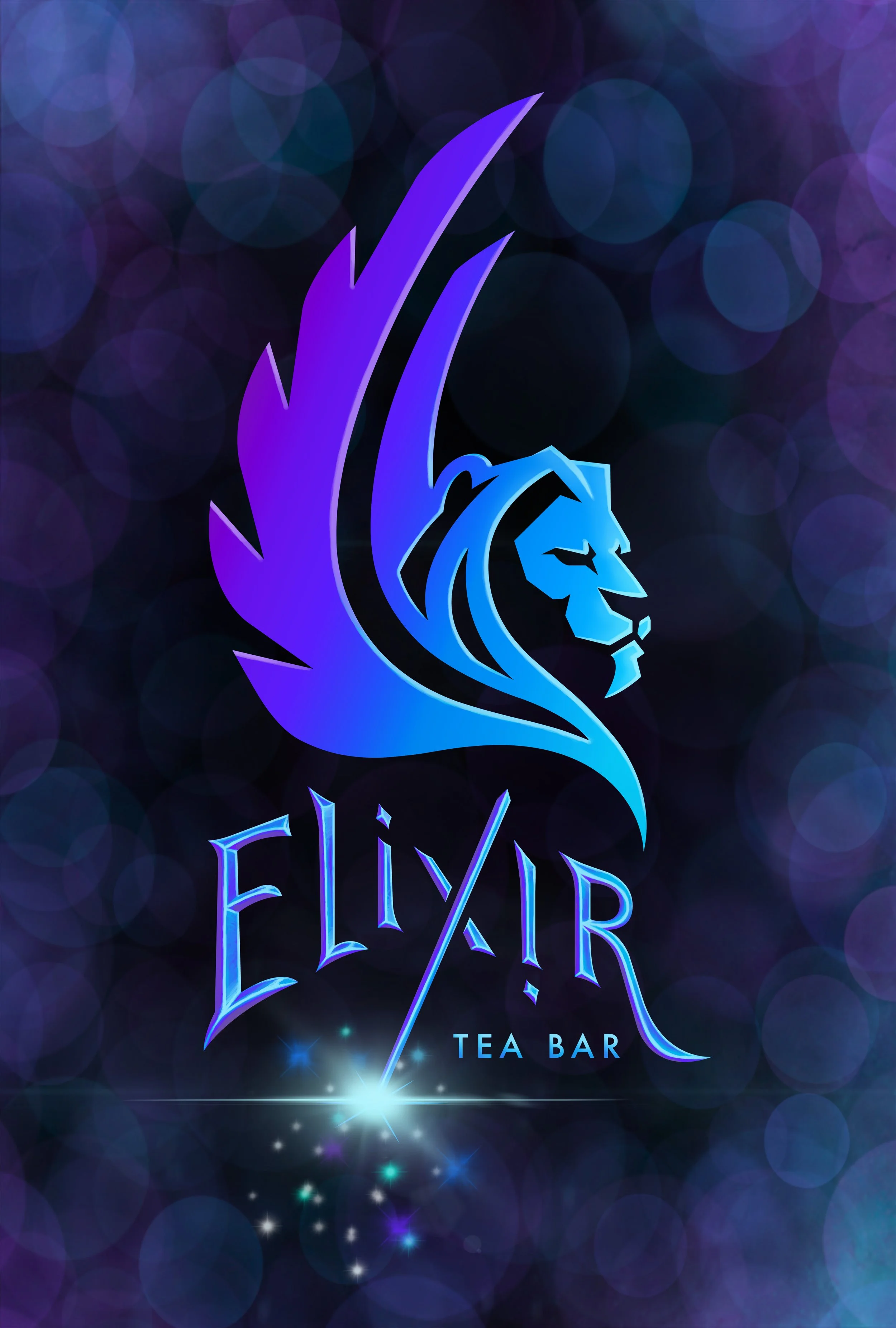 Elixir's main logo design.