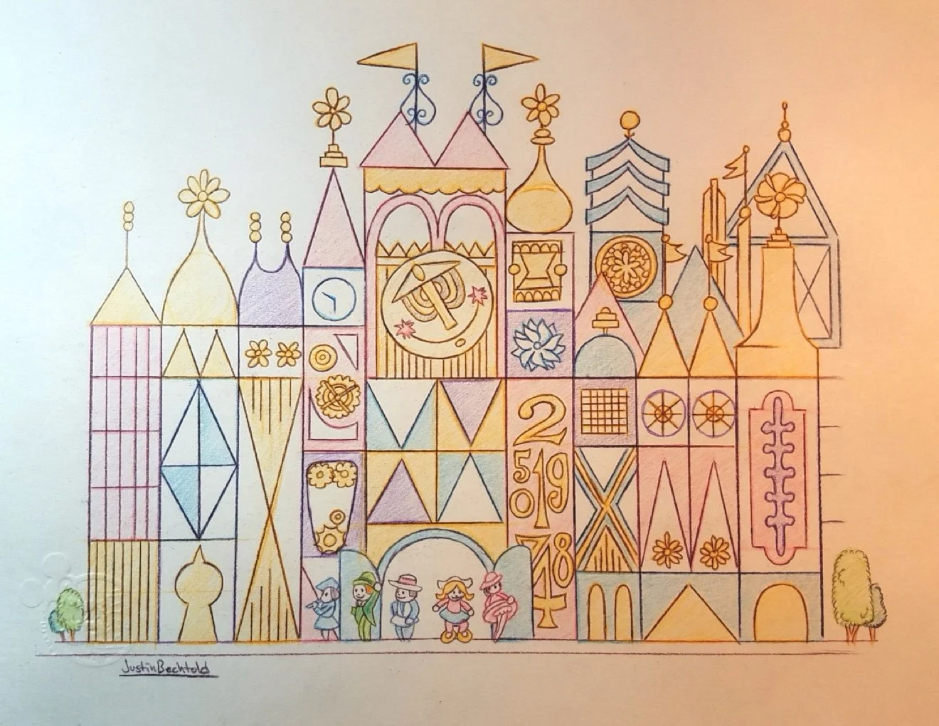 It's a Small World Attraction sketch