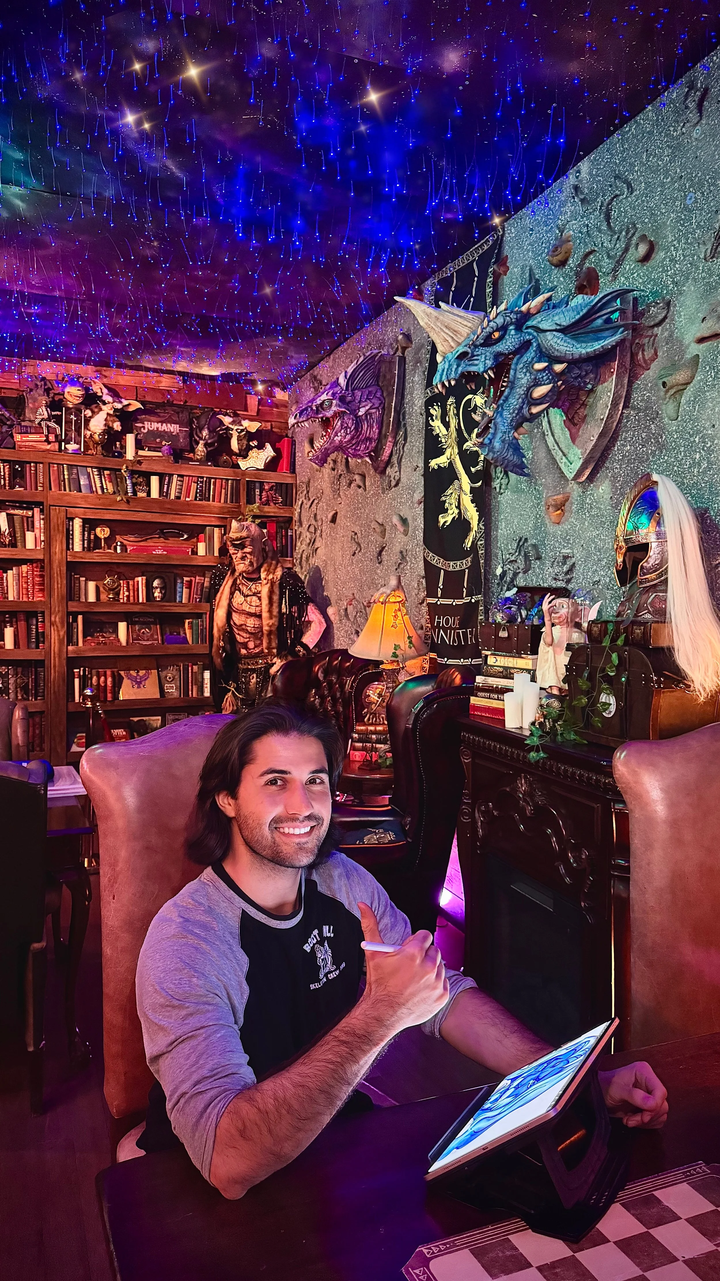 Justin Bechtold creating artwork in the realm of Elixir.