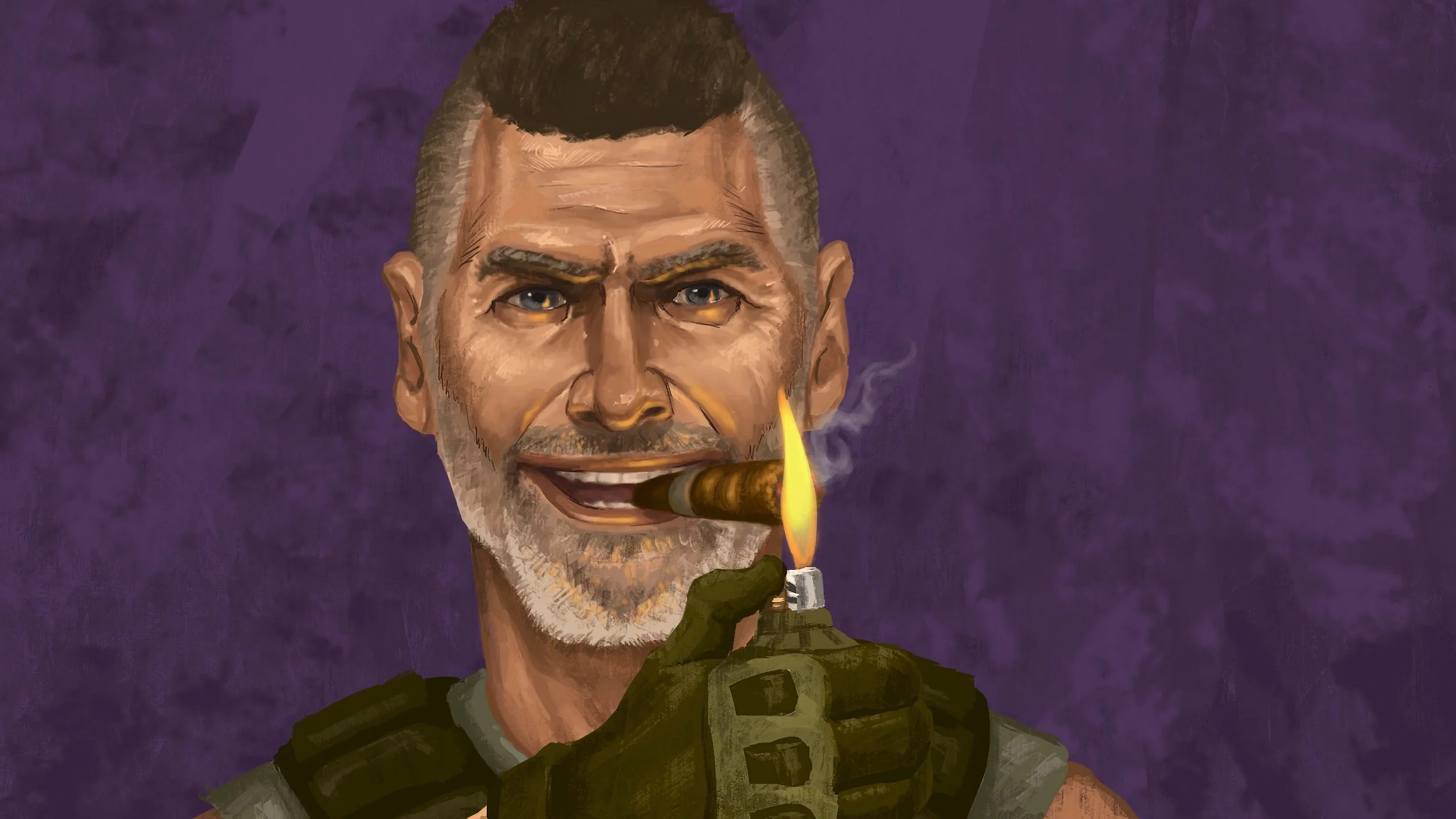 Credit sequence: Nick Chinlund leads the team.