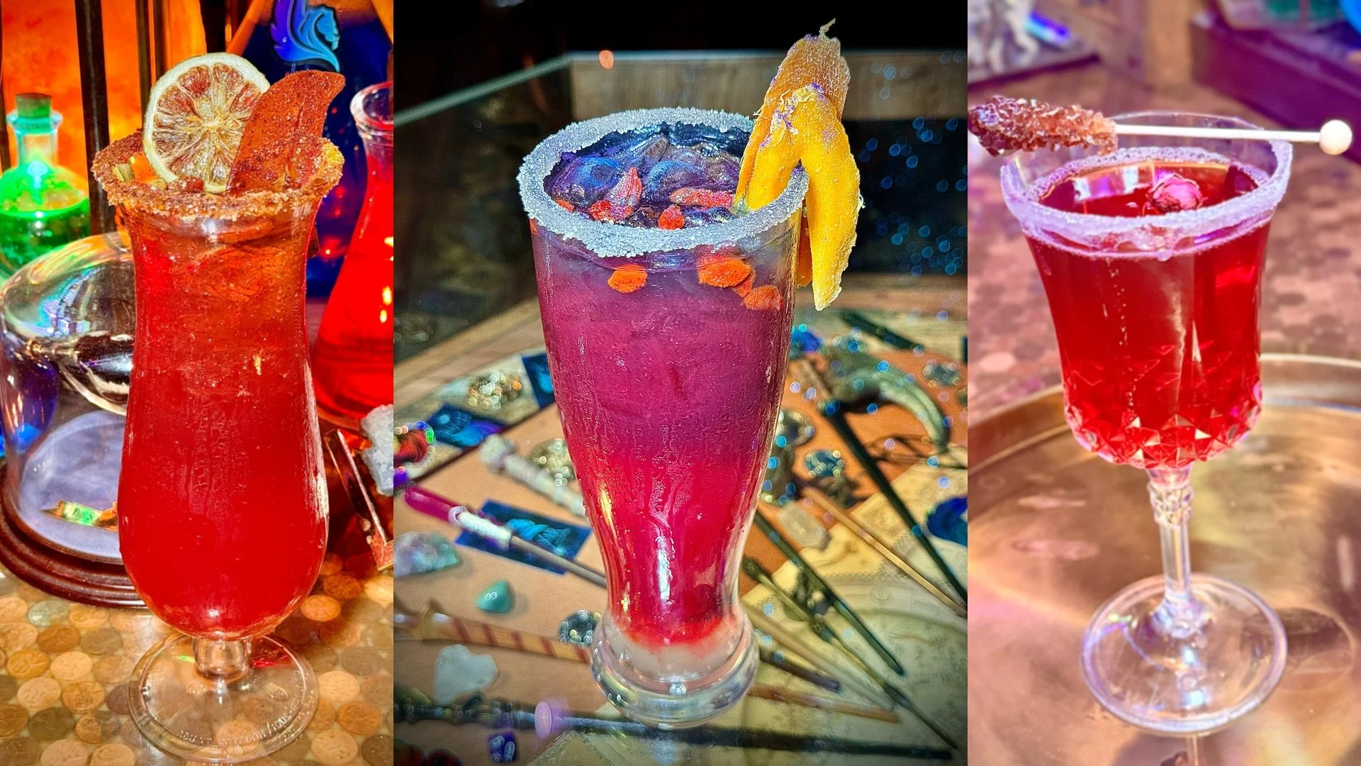 Beautiful Boba Tea glasses, served at Elixir.