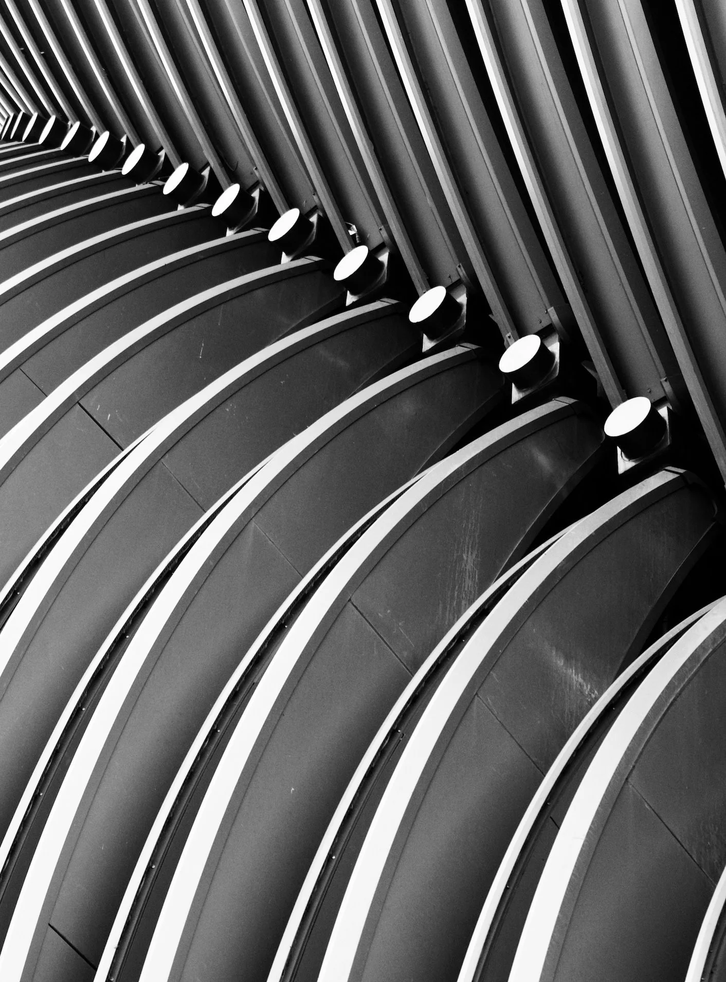 Close-up of a metal industrial tool or creation.