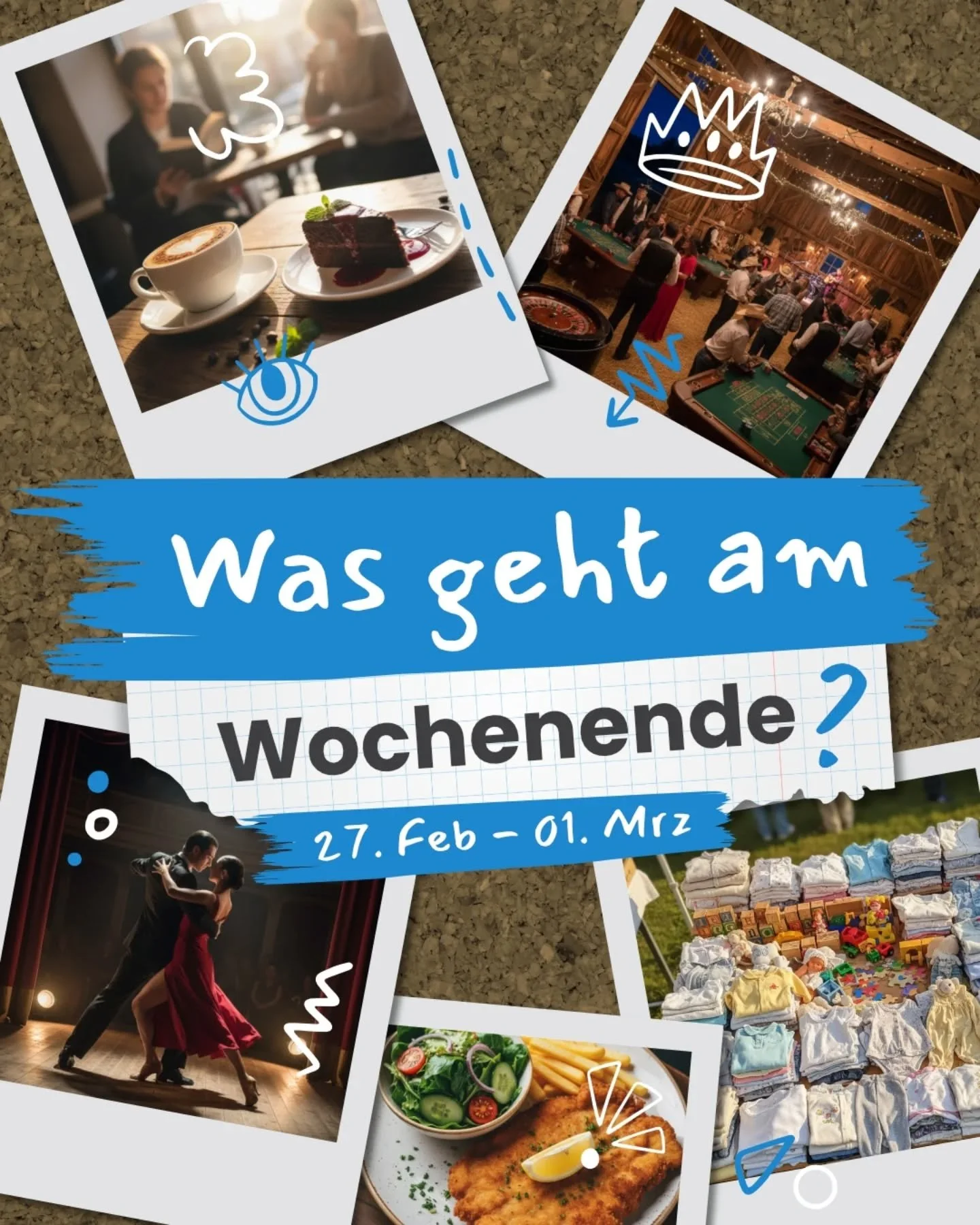 Mit wem ziehst du los? 

DEIN WOCHENENDE IN HERFORD: HIER SPIELT DIE MUSIK! 🚀✨

Keine Lust auf Sofa-Modus? Musst du auch nicht! Wir haben uns f&uuml;r euch umgeschaut und die besten Spots f&uuml;r die n&auml;chsten Tage in dieses Karussell gepackt. 