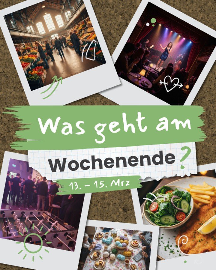 DU WEI&szlig;T NICHT WAS DU AM WOCHENENDE TUN SOLLST?
DEIN WOCHENENDE IN HERFORD: HIER SPIELT DIE MUSIK! 🚀✨

Keine Lust auf Sofa-Modus? Musst du auch nicht! Wir haben uns f&uuml;r euch umgeschaut und die besten Spots f&uuml;r die n&auml;chsten Tage 