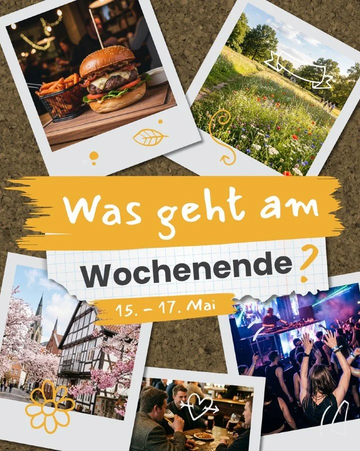 DEIN WOCHENENDE IM KREIS HERFORD 🗓️🔥

Langeweile? Nicht bei uns! Egal ob ihr Action mit der Family sucht, ein entspanntes Date plant oder einfach die Region erkunden wollt &ndash; wir haben die Highlights f&uuml;r euch gesammelt.

Welches Event ist