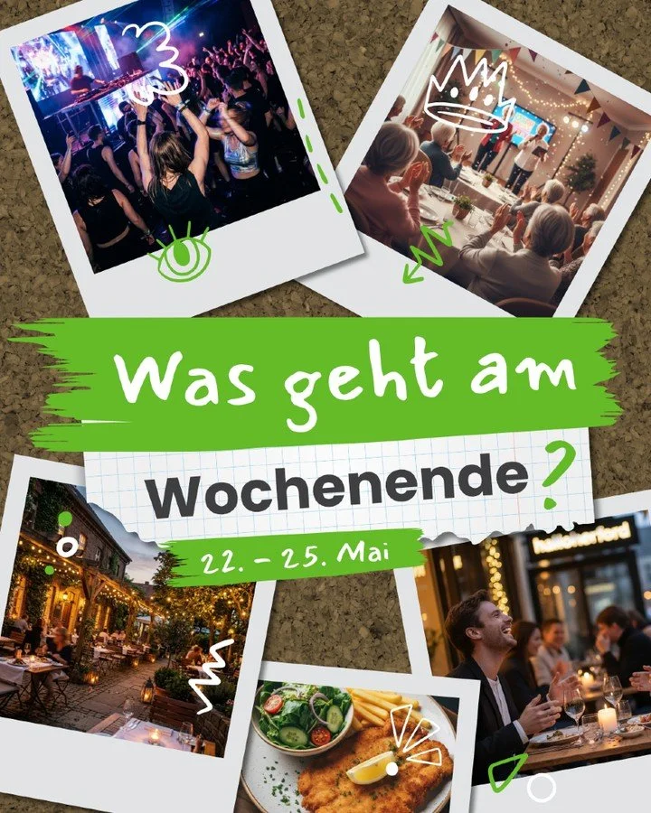 DEIN WOCHENENDE IM KREIS HERFORD 🗓️🔥

Langeweile? Nicht bei uns! Egal ob ihr Action mit der Family sucht, ein entspanntes Date plant oder einfach die Region erkunden wollt &ndash; wir haben die Highlights f&uuml;r euch gesammelt.

Welches Event ist