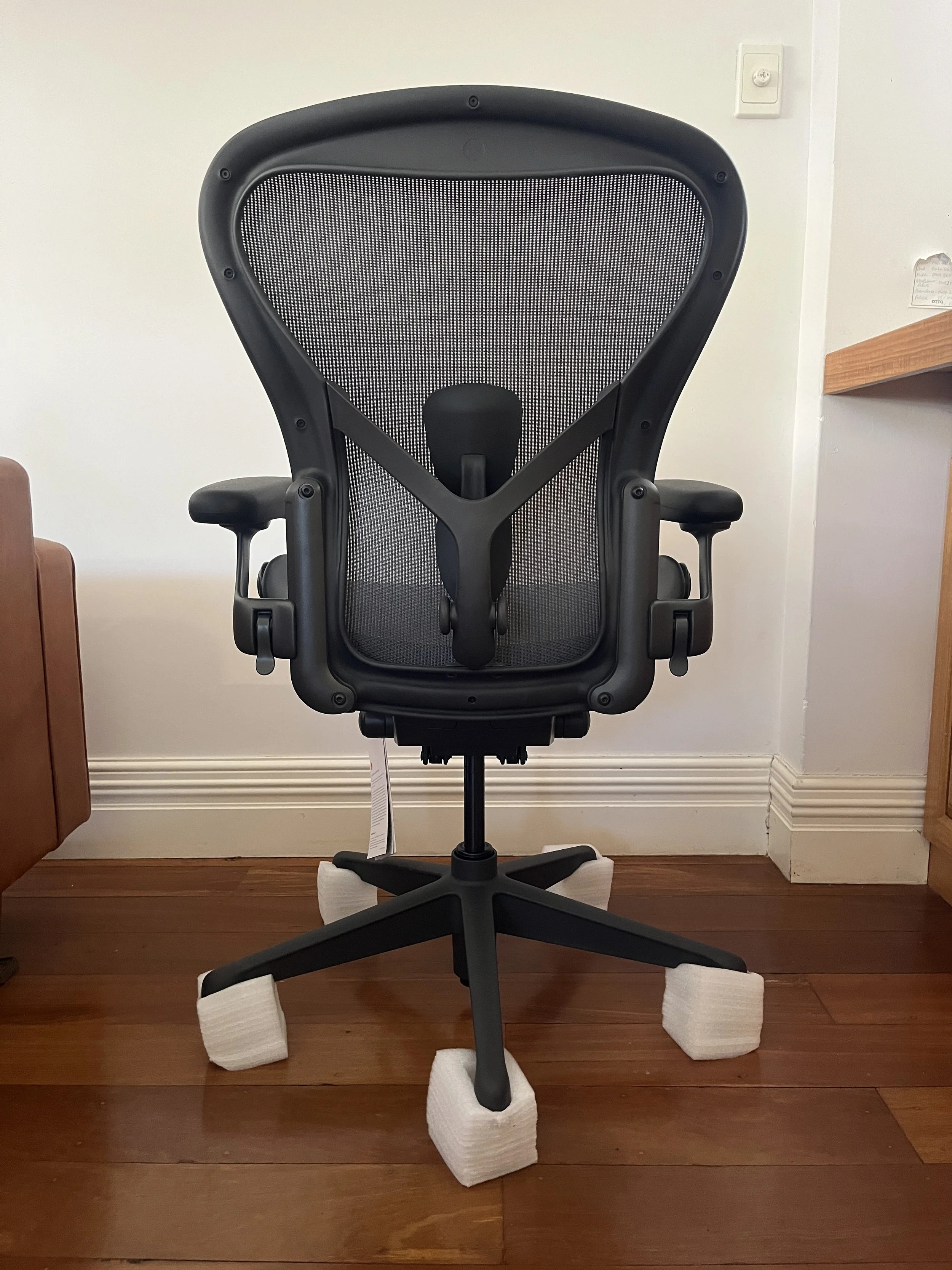 graphite aeron forward tilt