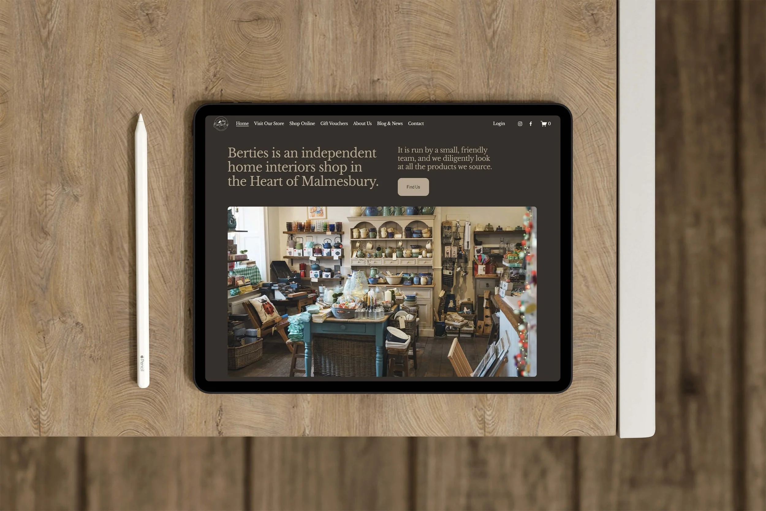 Bertie B s Home Interiors Website Old Bear Studio